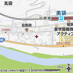 岡山県総社市美袋287周辺の地図