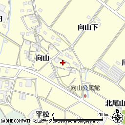 愛知県豊橋市船渡町向山83周辺の地図