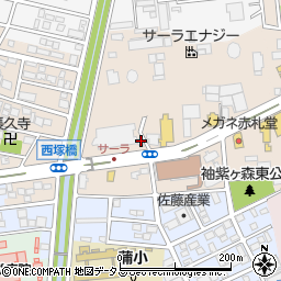 静岡県浜松市中央区西塚町94周辺の地図