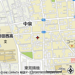 静岡県磐田市国府台109周辺の地図