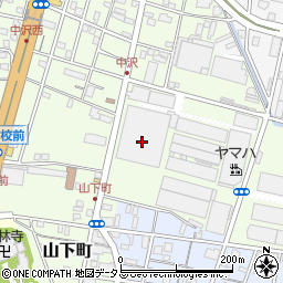 ヤマハ株式会社　本社総務部周辺の地図