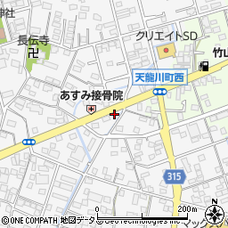 静岡県浜松市中央区和田町130周辺の地図