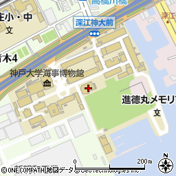 神戸大学　深江地区周辺の地図