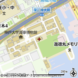 神戸大学　深江地区周辺の地図