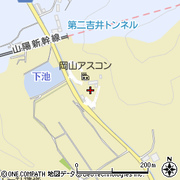 岡山アスコン　東岡山工場周辺の地図