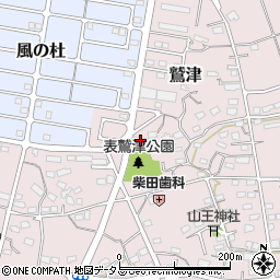 静岡県湖西市鷲津1698周辺の地図