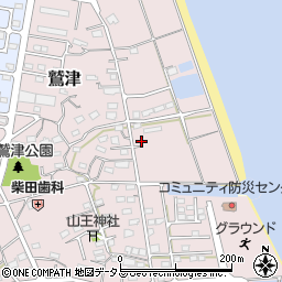 静岡県湖西市鷲津1803周辺の地図