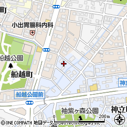静岡県浜松市中央区神立町130周辺の地図