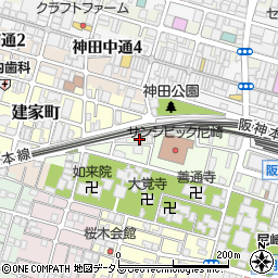 兵庫県尼崎市西御園町137周辺の地図