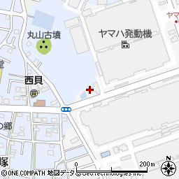 静岡県磐田市東貝塚1445周辺の地図