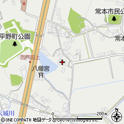 兵庫県神戸市西区平野町西戸田590周辺の地図