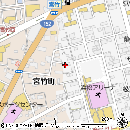 静岡県浜松市中央区和田町827周辺の地図