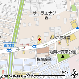 静岡県浜松市中央区西塚町101周辺の地図