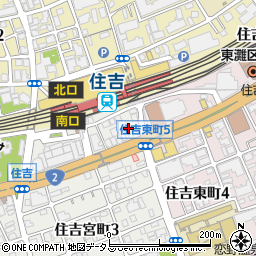 吉田会館周辺の地図