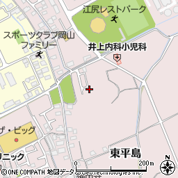 岡山県岡山市東区東平島948周辺の地図