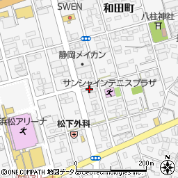 静岡県浜松市中央区和田町894周辺の地図