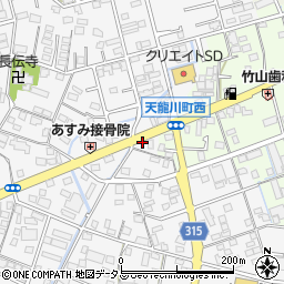 遠鉄の不動産　浜松東不動産営業所周辺の地図