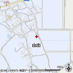 三重県伊賀市山出303周辺の地図