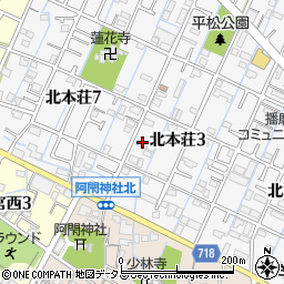 大地訪問看護ステーション周辺の地図