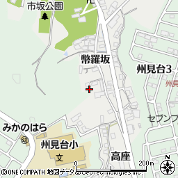 京都府木津川市市坂幣羅坂24周辺の地図