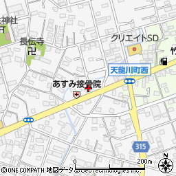 静岡県浜松市中央区和田町116周辺の地図
