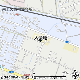 静岡県湖西市新所岡崎梅田入会地17-206周辺の地図