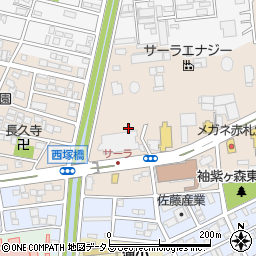 静岡県浜松市中央区西塚町200周辺の地図