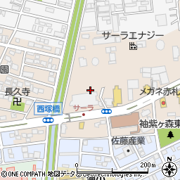 中部ガス不動産株式会社　浜松支店・浜松店周辺の地図