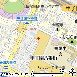三菱ＵＦＪ銀行ららぽーと甲子園 ＡＴＭ周辺の地図