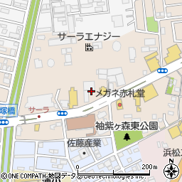 静岡県浜松市中央区西塚町105周辺の地図