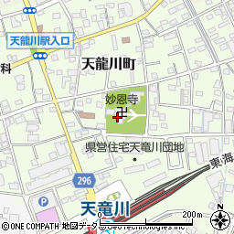 妙恩寺周辺の地図