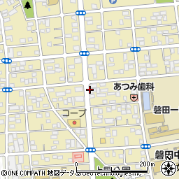 竹原産業磐田有限会社周辺の地図