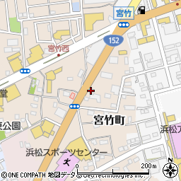 株式会社ミニミニ静岡　浜松東店周辺の地図