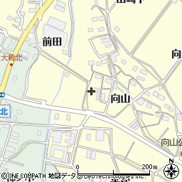 愛知県豊橋市船渡町向山102周辺の地図