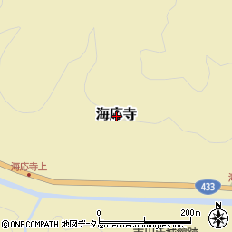 広島県山県郡北広島町海応寺周辺の地図