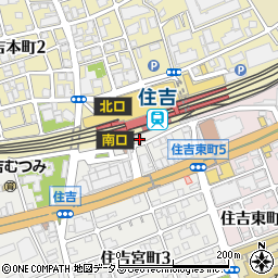 ＪＲ住吉駅南ＮＫビル周辺の地図