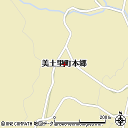 広島県安芸高田市美土里町本郷周辺の地図