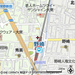 ファイテンショップ大東店周辺の地図