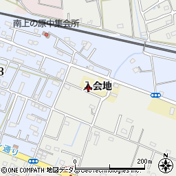 静岡県湖西市新所岡崎梅田入会地17-18周辺の地図