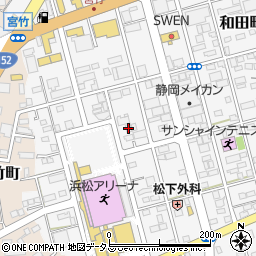 株式会社ウォーターエージェンシー　浜松オフィス周辺の地図