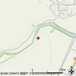 白砂川周辺の地図