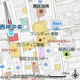 株式会社すみの　西神プレンティ店周辺の地図