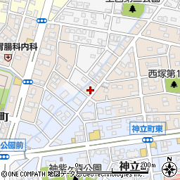 静岡県浜松市中央区西塚町315周辺の地図