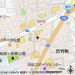 静岡県浜松市中央区宮竹町652周辺の地図
