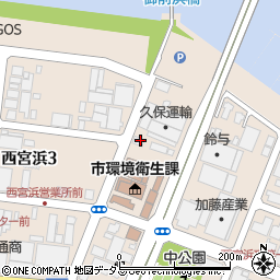 有限会社ヤマサ清掃社周辺の地図