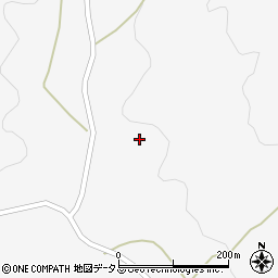 広島県府中市上下町有福886周辺の地図