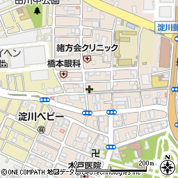 橋本一心堂周辺の地図