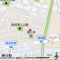 静岡県浜松市中央区西塚町311周辺の地図