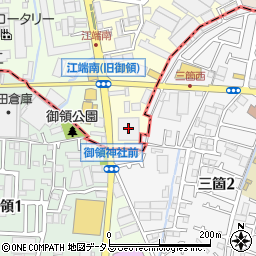 大阪スバル部品センター周辺の地図