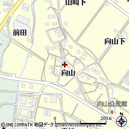 愛知県豊橋市船渡町向山230周辺の地図